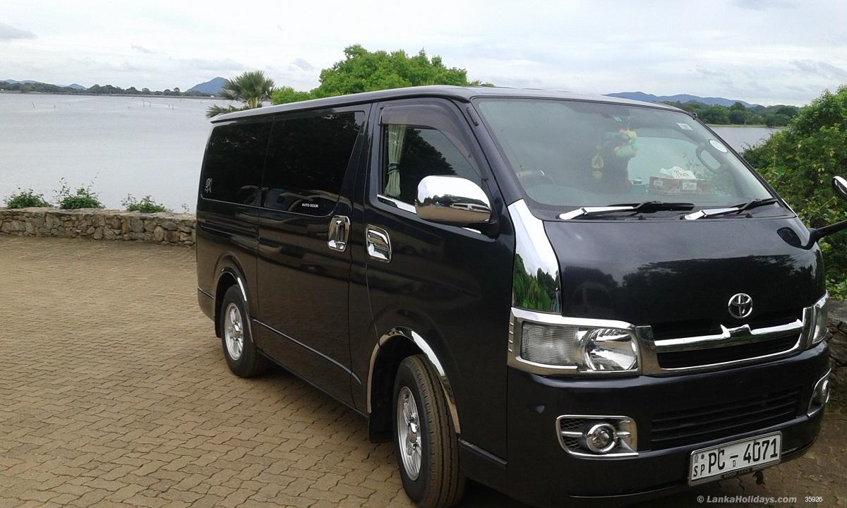 sri lanka holidays Van for Hire