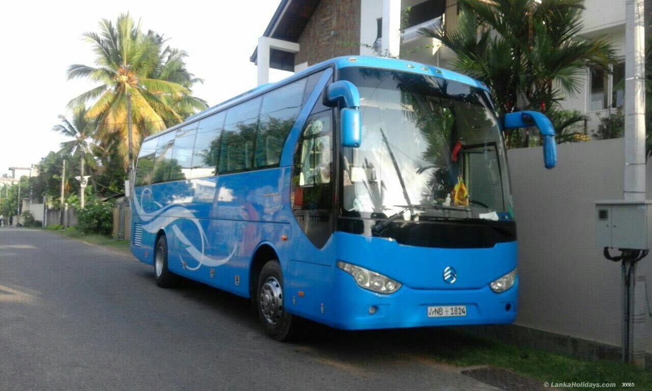 Sri Lanka Bus/Coach Rentals/Hire 45 seater Luxury coach for hire with