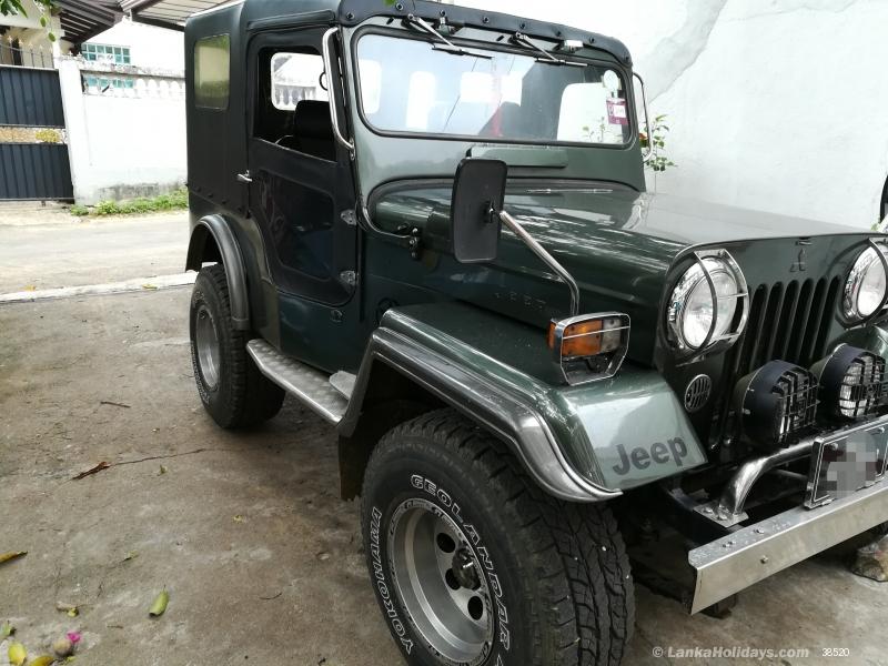 Sri Lanka Jeep Rentals/Hire 4x4 SAFARI JEEPS FOR RENT