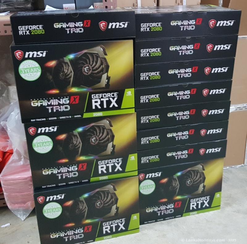 Sri Lanka Holidays WTS GeForce GTX 2080 Ti, 1080 Ti