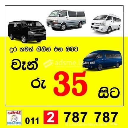 van for hire in Batakettara