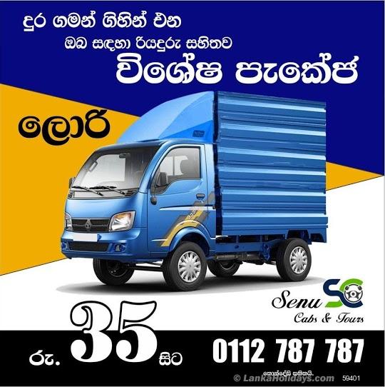 Lorry for hire Beruwala