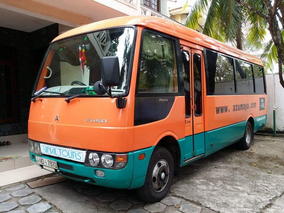 Sri Lanka Bus Coach Rentals Hire COLOMBO AC BUS FOR HIRE 0113191 191
