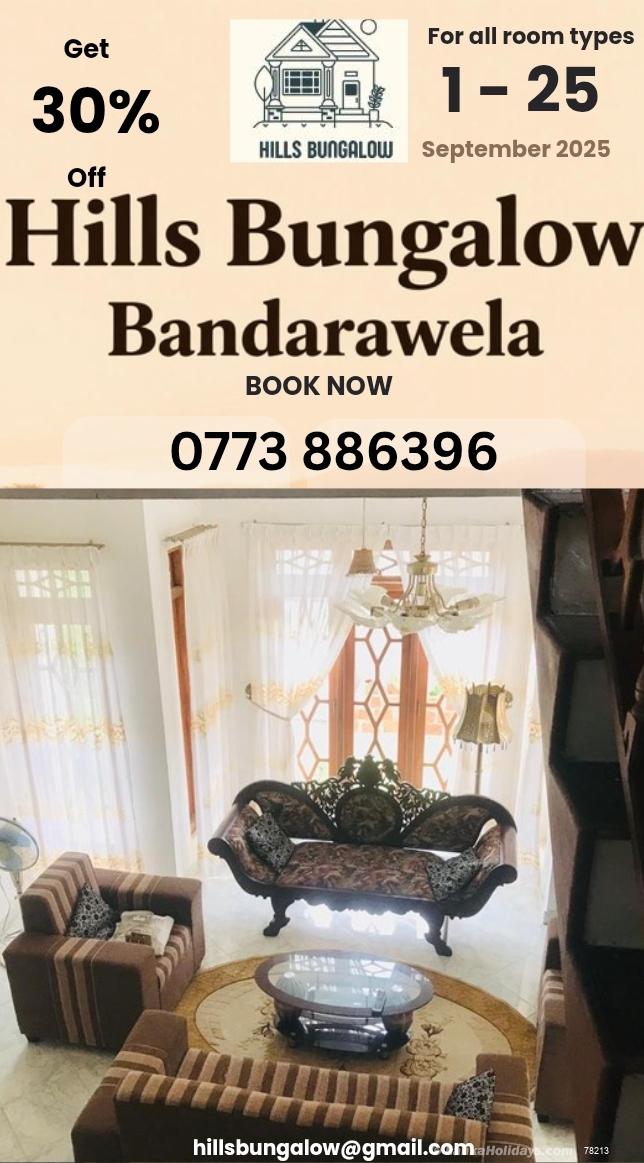 Bandarawela Bungalow