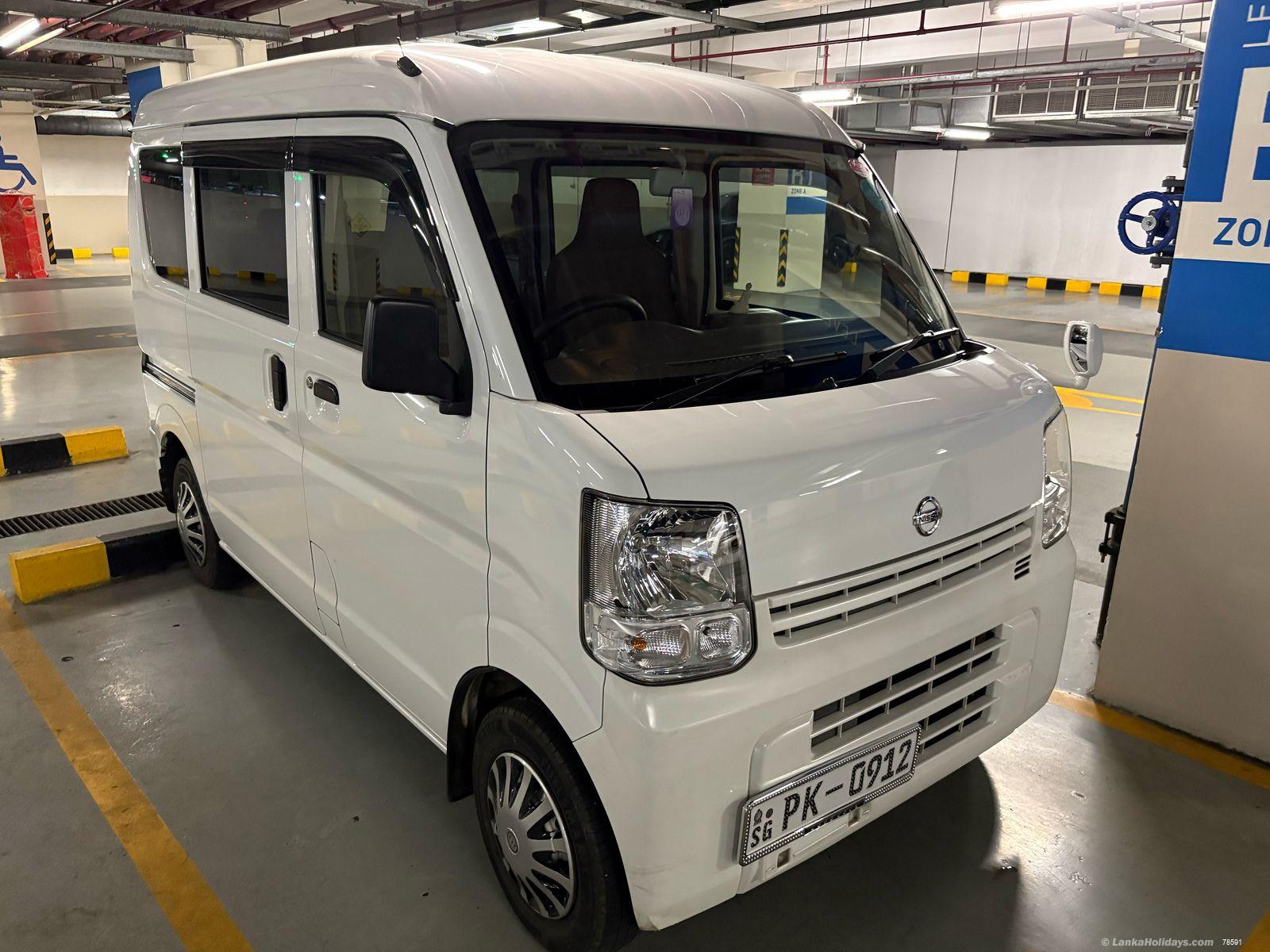 Budget vehicle from Lanka Rent a Car