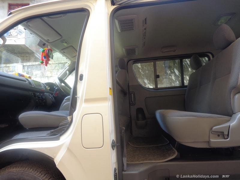 Sri Lanka holiday Van hire