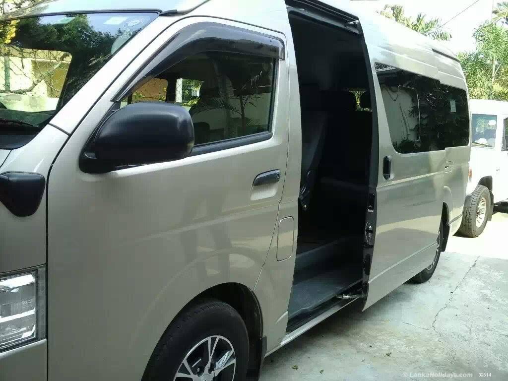 Sri Lanka holiday Van hire