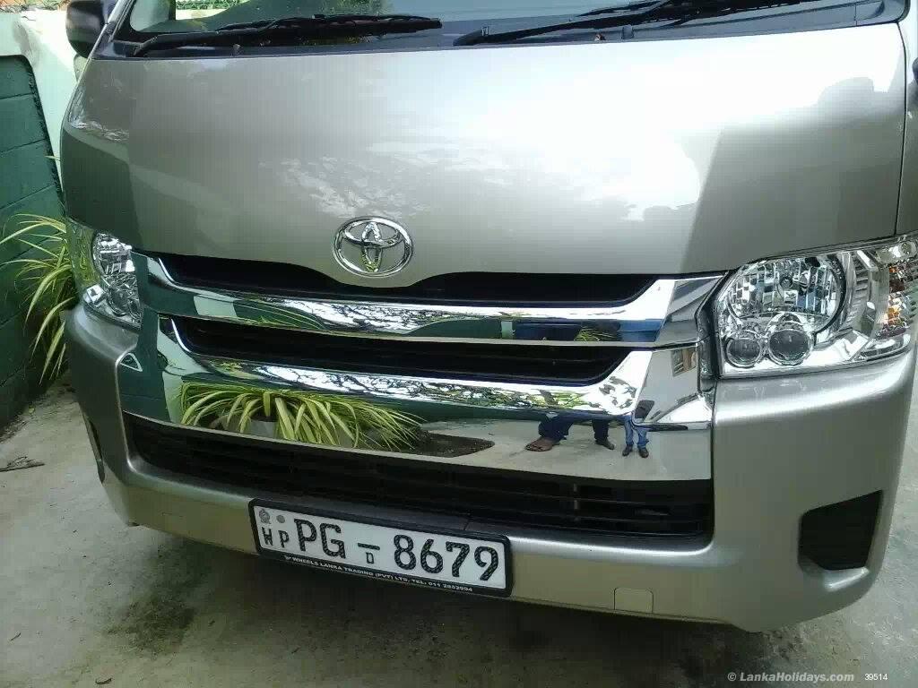 Sri Lanka holiday Van hire
