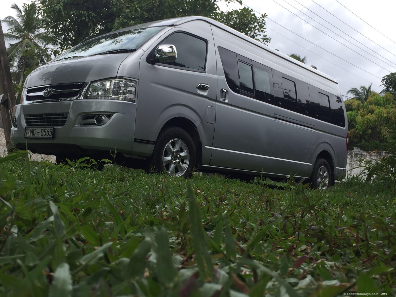 Sri Lanka holiday Van hire