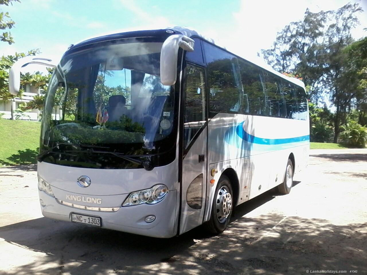 Sri Lanka holiday Bus/Coach hire