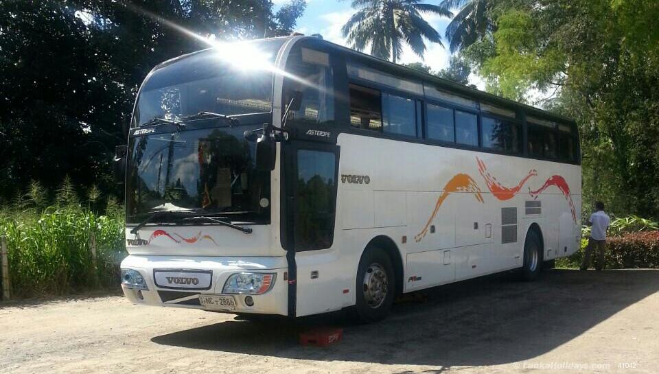 Sri Lanka holiday Bus/Coach hire