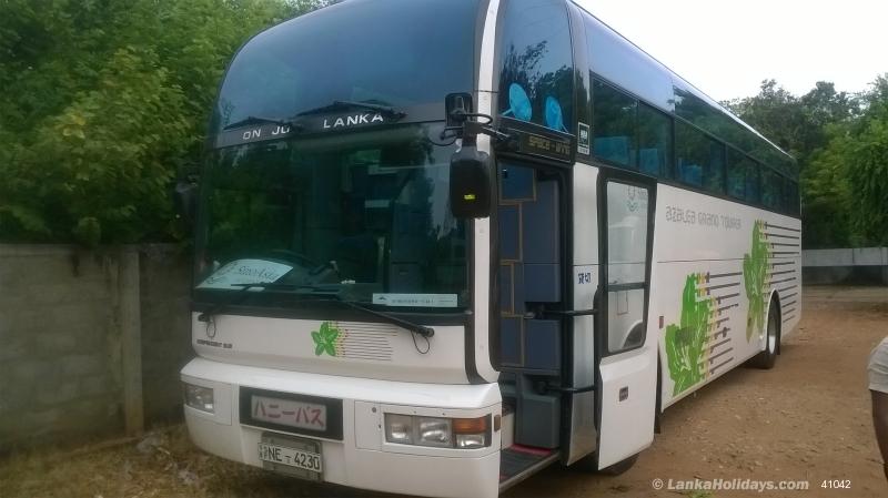 Sri Lanka holiday Bus/Coach hire