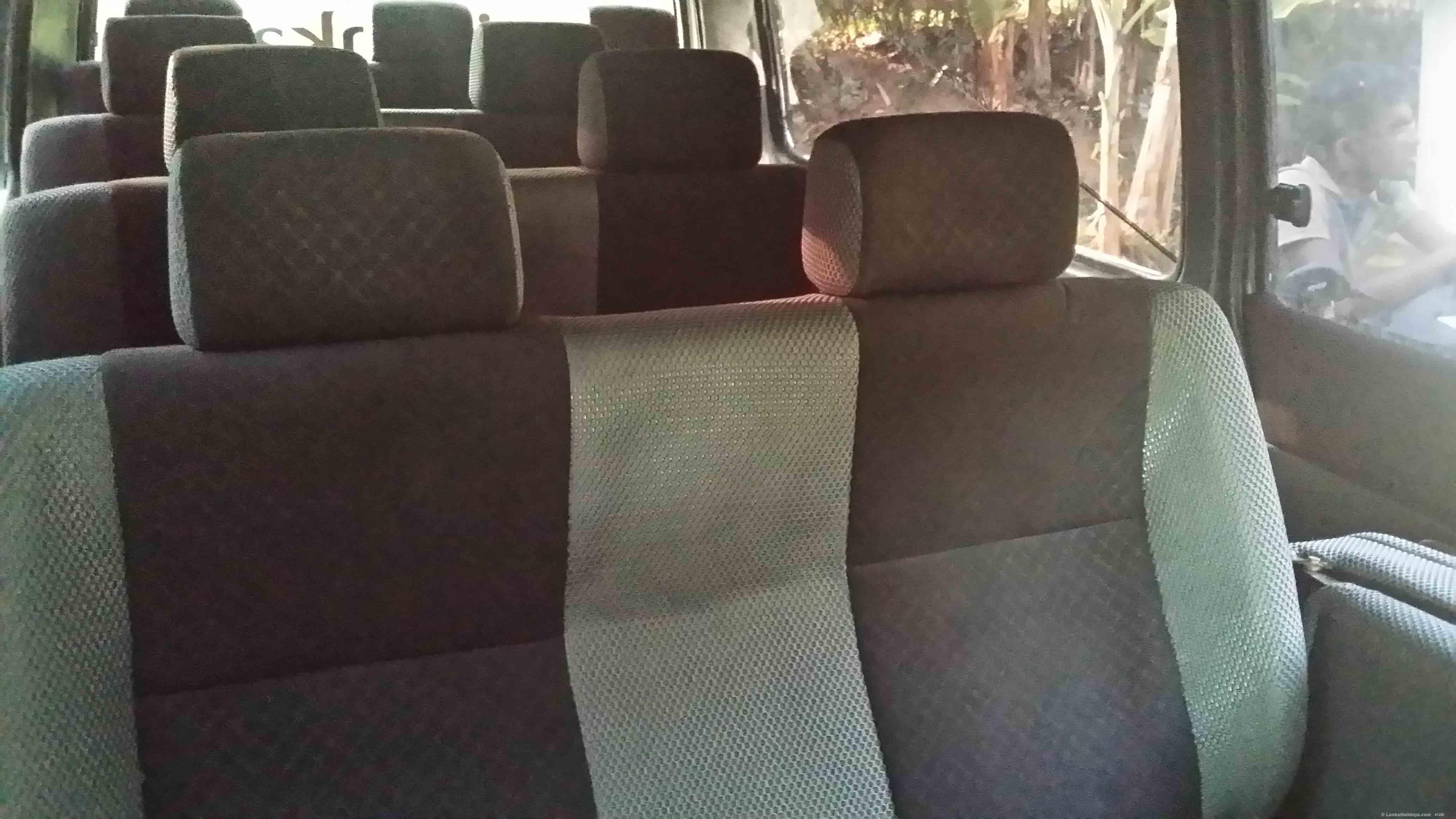 Sri Lanka holiday Van hire