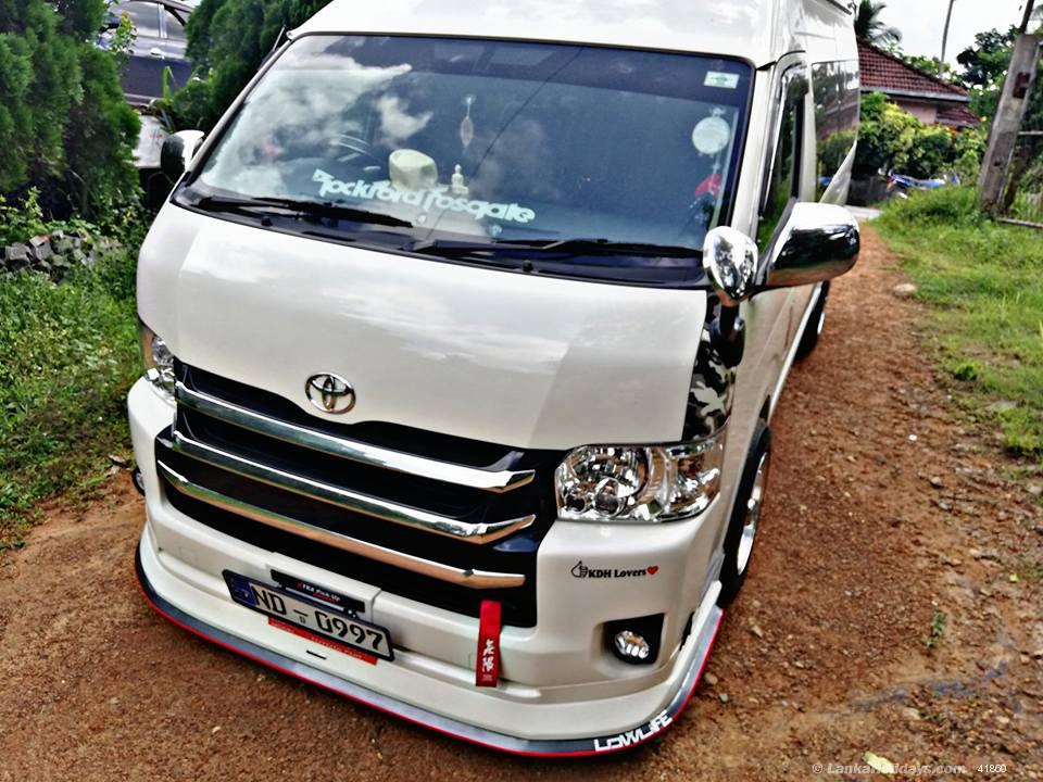 Sri Lanka holiday Van hire