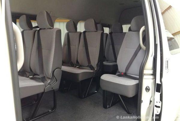 Sri Lanka holiday Van hire