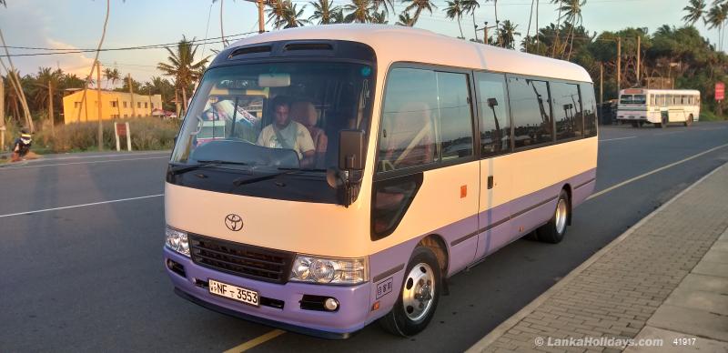 Sri Lanka holiday Van hire