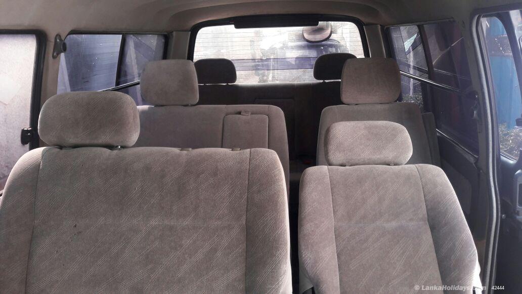 Sri Lanka holiday Van hire
