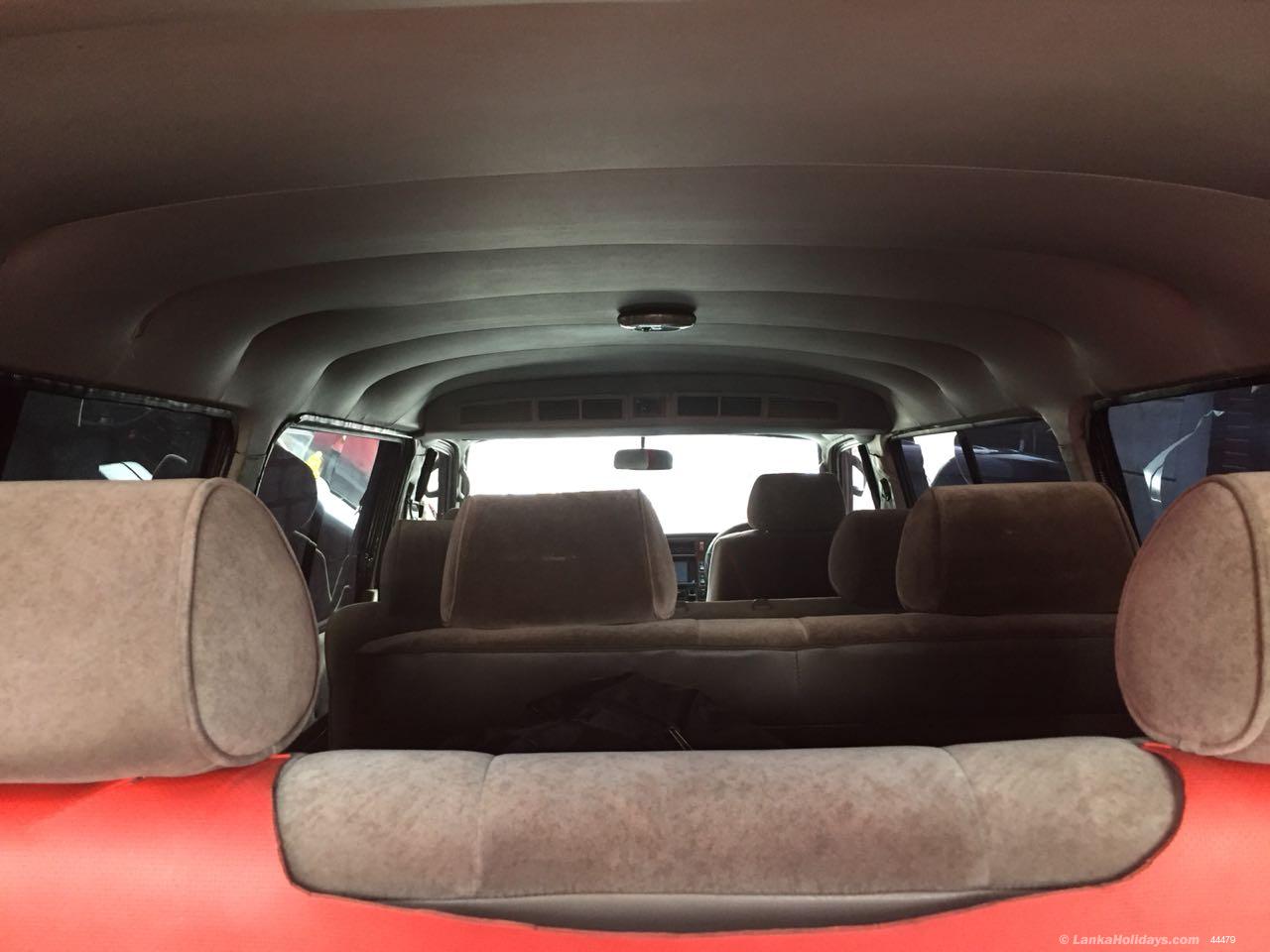 Sri Lanka holiday Van hire
