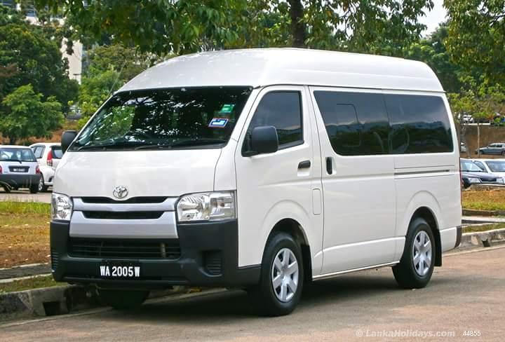 Sri Lanka holiday Van hire
