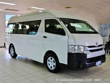 Sri Lanka holiday Van hire