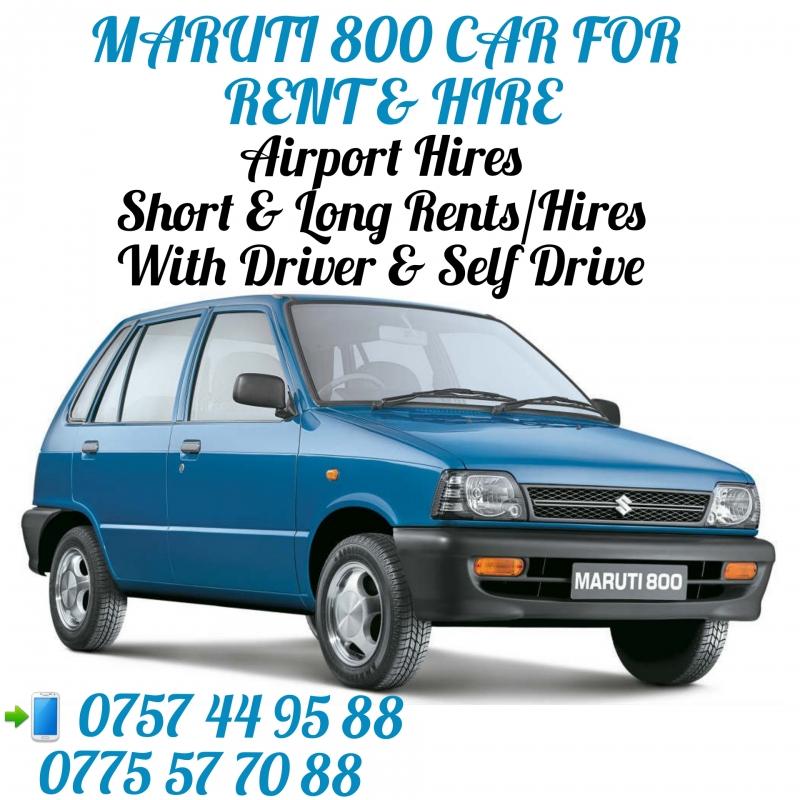 Sri Lanka Car Rentals/Hire MARUTI CAR FOR RENT/HIRE