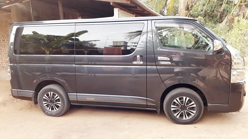 Sri Lanka holiday Van hire