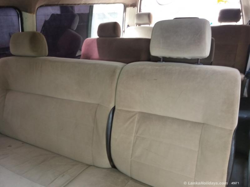 Sri Lanka holiday Van hire