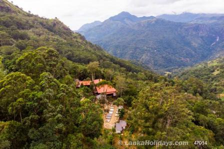 Drone foto of Ella Camping resort