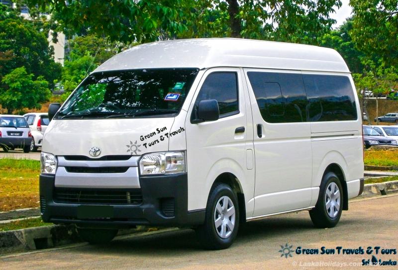 Sri Lanka holiday Van hire