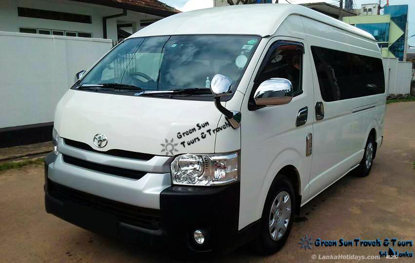 Sri Lanka holiday Van hire