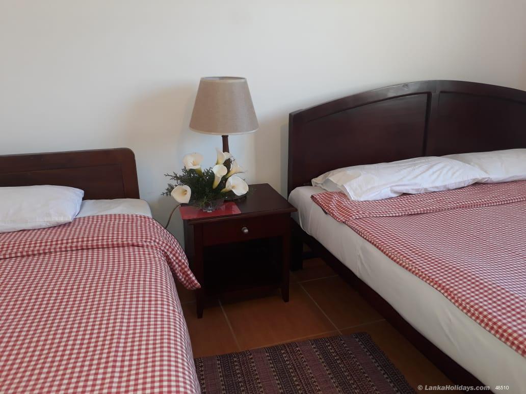 Master bedroom sleeps 3. Dbl & Sgl beds