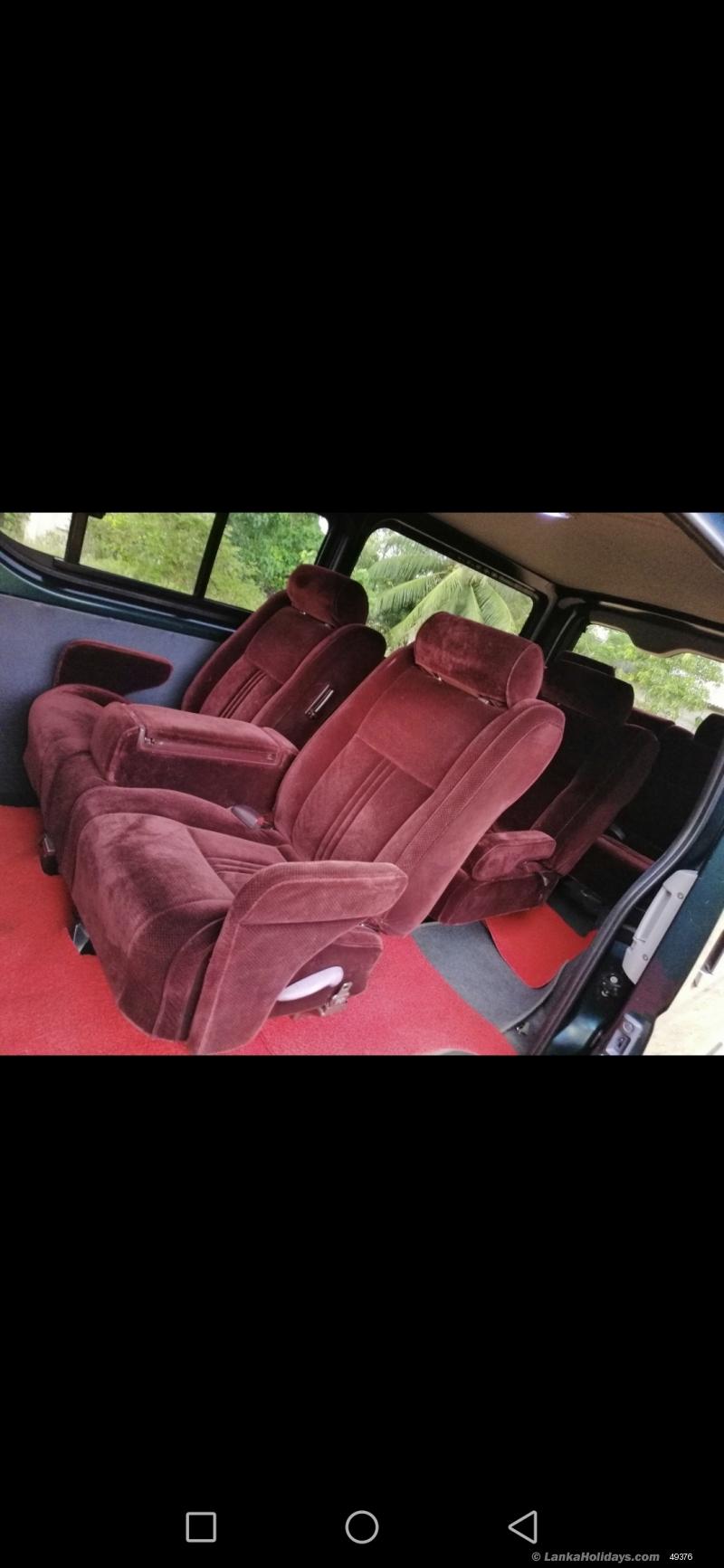 Sri Lanka holiday Van hire