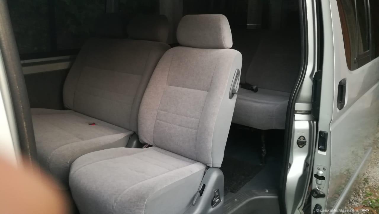 Sri Lanka holiday Van hire