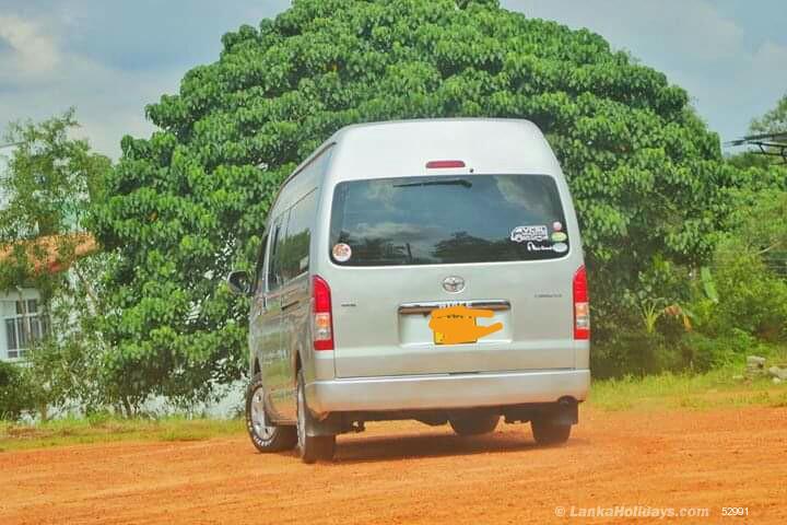 Sri Lanka holiday Van hire