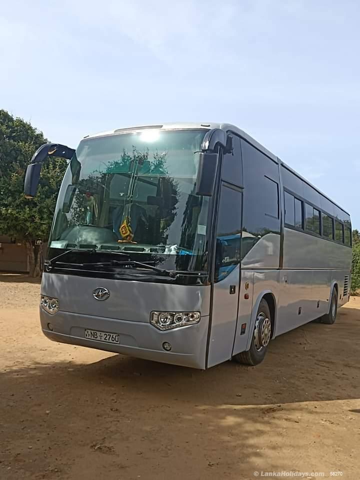Sri Lanka holiday Bus/Coach hire
