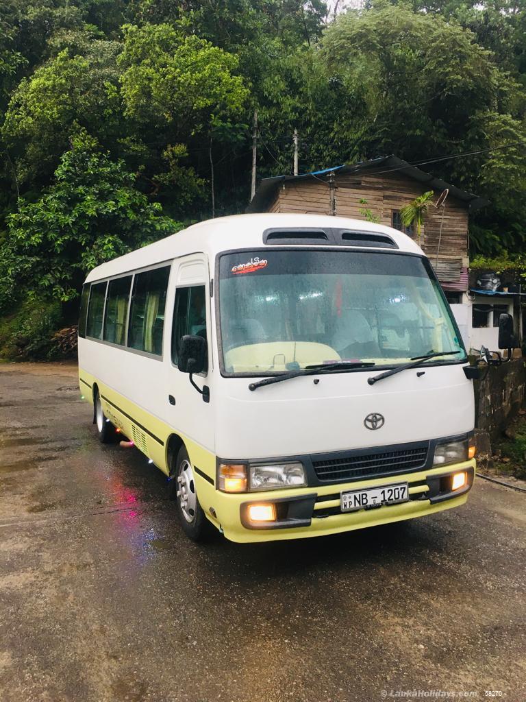 Sri Lanka holiday Bus/Coach hire