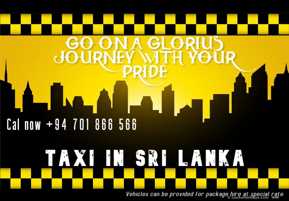 Sri Lanka holiday Taxi/Cab hire
