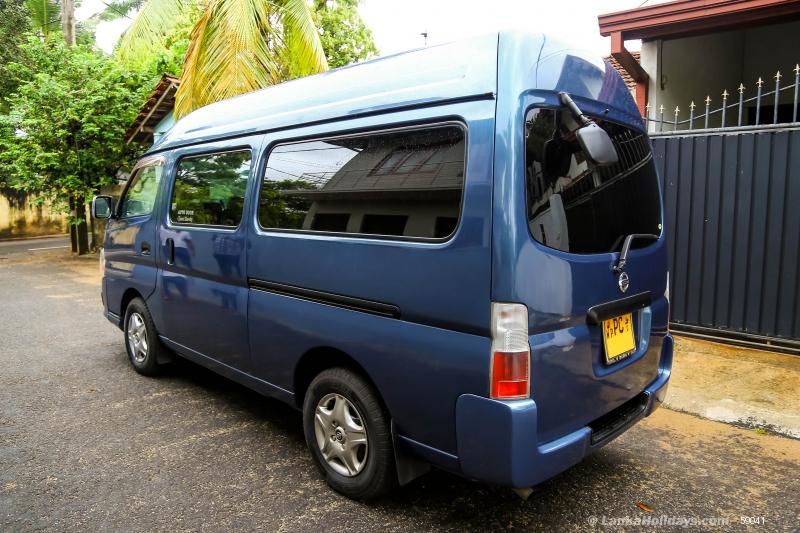 Sri Lanka holiday Van hire