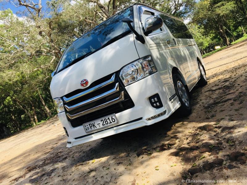 Sri Lanka holiday Van hire