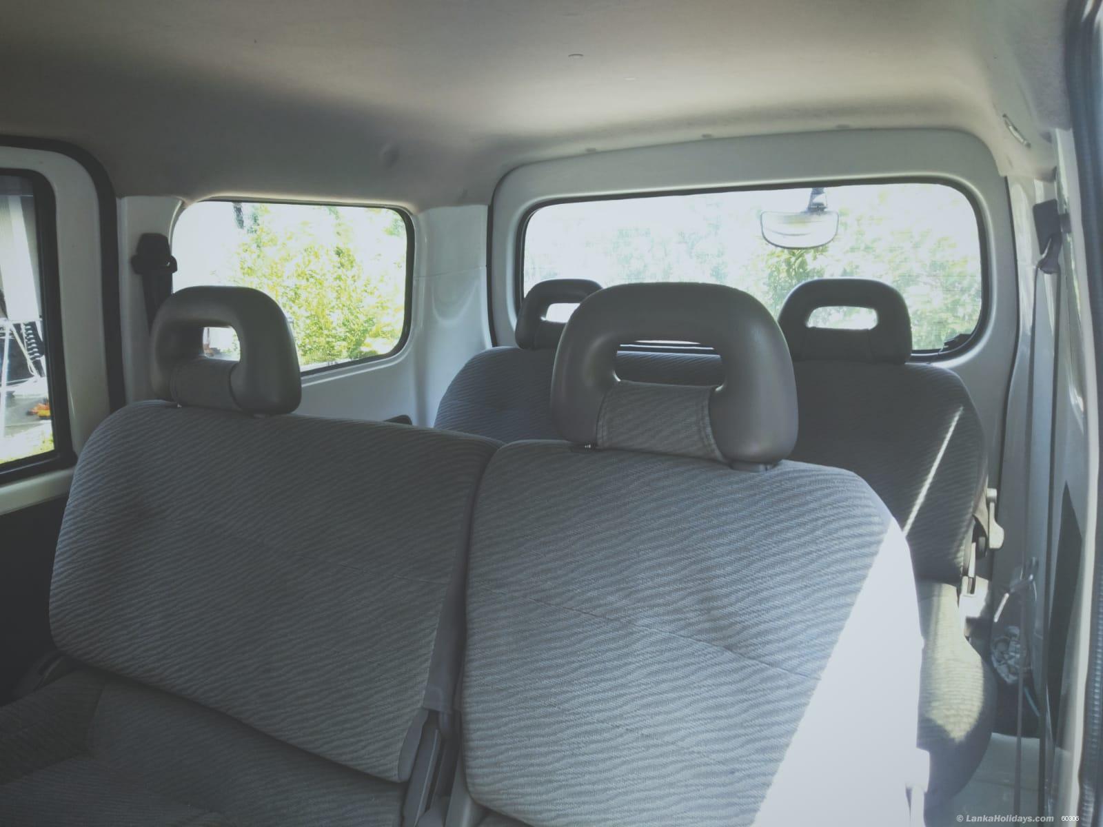 Sri Lanka holiday Van hire