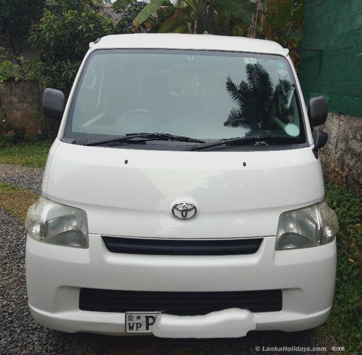 Sri Lanka holiday Van hire