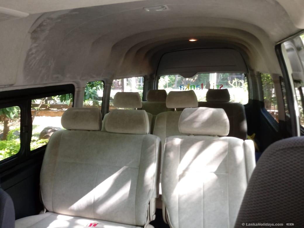 Sri Lanka holiday Van hire