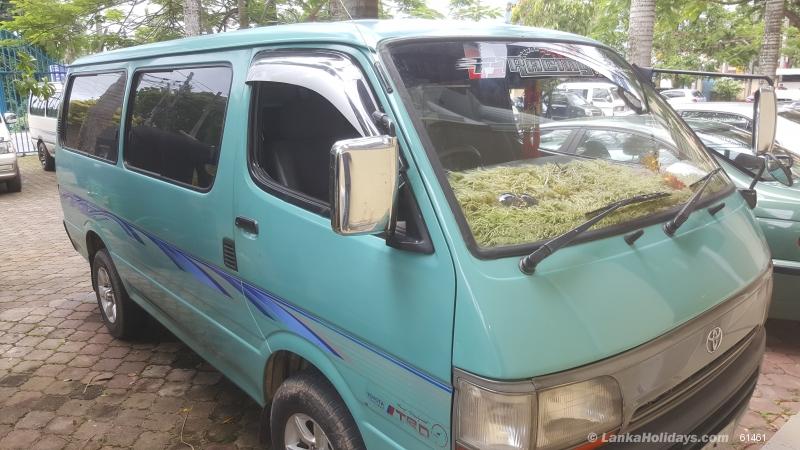 Sri Lanka holiday Van hire