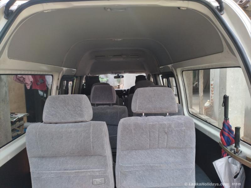 Sri Lanka holiday Van hire