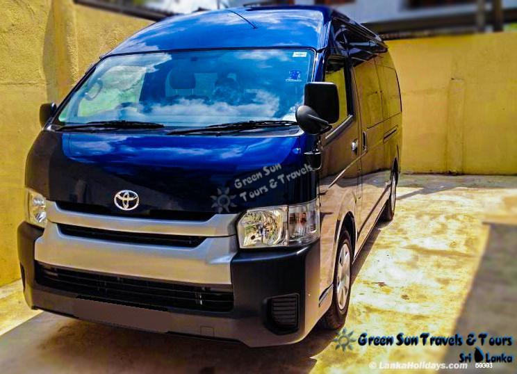 Sri Lanka holiday Van hire