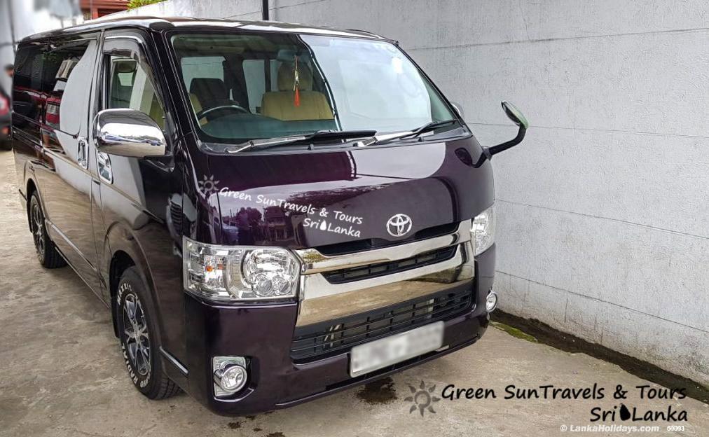 Sri Lanka holiday Van hire