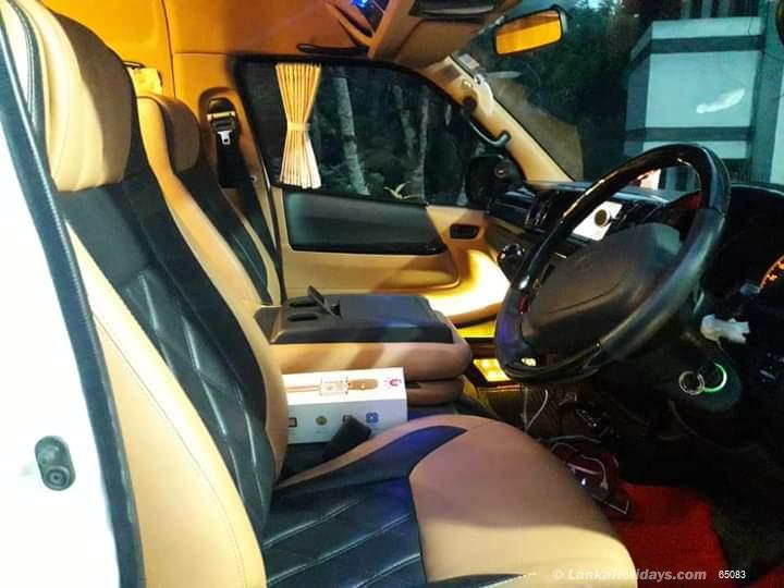 Sri Lanka holiday Van hire