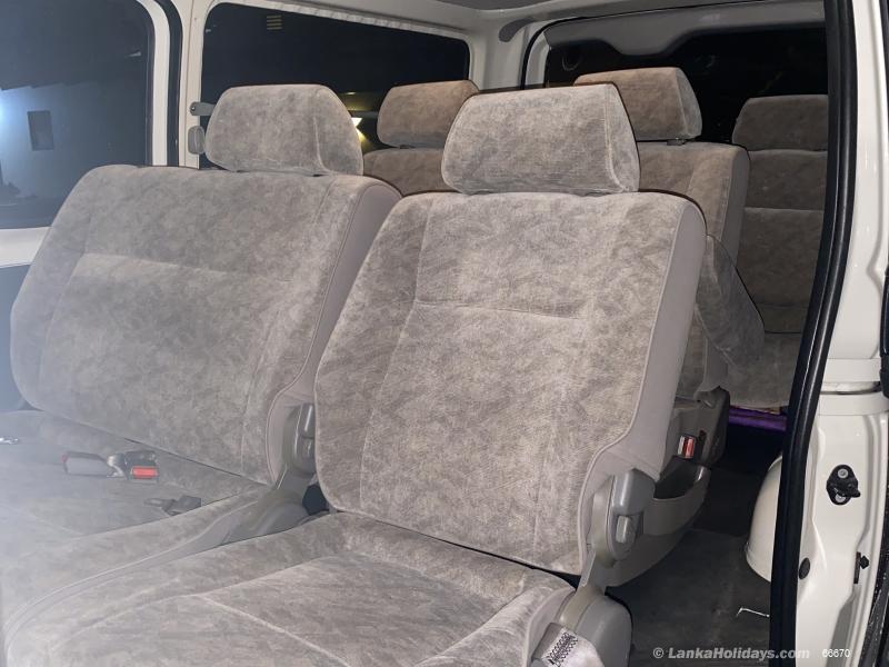 Sri Lanka holiday Van hire