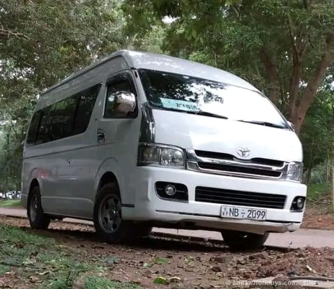 Sri Lanka holiday Van hire