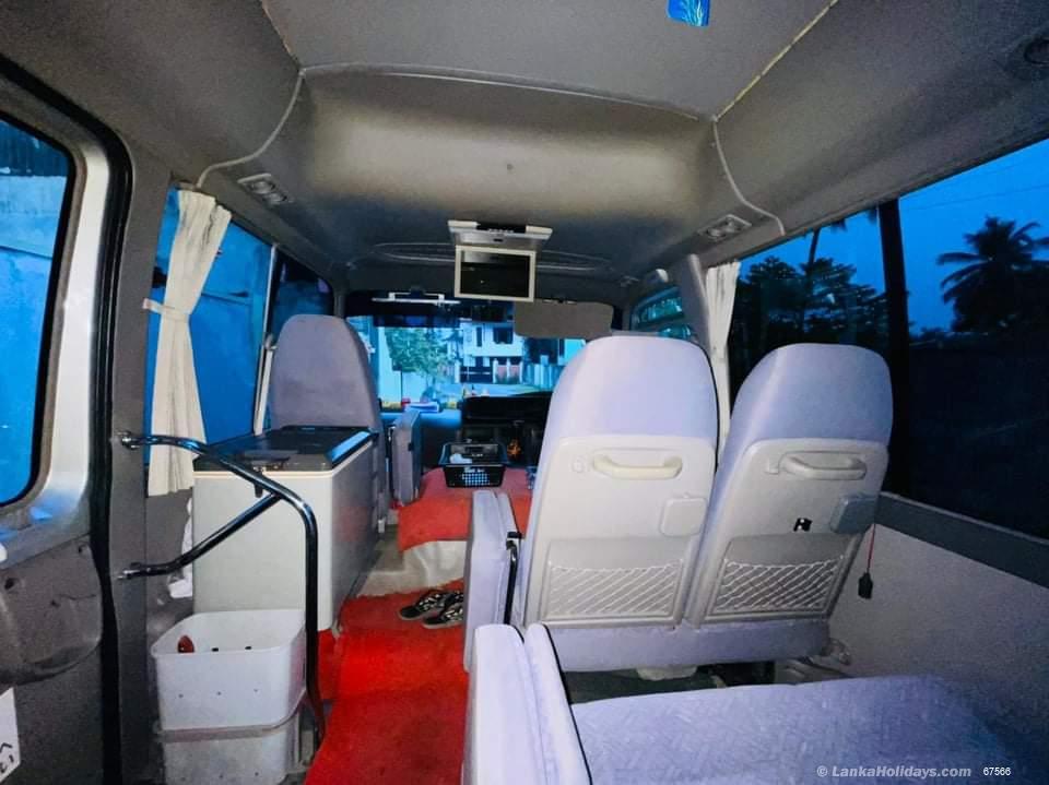 Sri Lanka holiday Van hire
